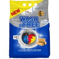 Стиральный порошок Wash&Free Universal со стружкой хозяйственного мыла 2.6 кг Фото
