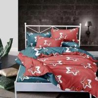 Простынь MirSon Сатин Premium 22-1100 Dalia 180х220 см Фото