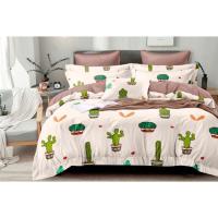 Простынь MirSon Сатин Premium 22-1122 Frank 150х220 см Фото