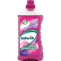 Средство для мытья пола Ludwik універсальний Супер блиск з ароматом бузку 1 л Фото