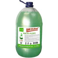 Жидкое мыло San Clean Зеленое 5 кг Фото