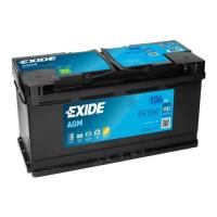 Аккумулятор автомобильный EXIDE START-STOP AGM 106Ah (950EN) Фото