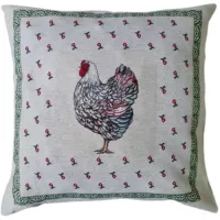 Подушка Прованс Декоративная Серая курочка 45х45 Фото