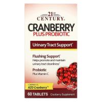 Травы 21st Century Клюква с пробиотиком, Cranberry Plus Probiotic, 6 Фото