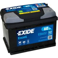 Аккумулятор автомобильный EXIDE EXCELL 60Ah Н Ев (-/+) (540EN) Фото