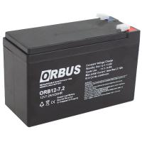 Батарея до ДБЖ Orbus ORB1272 AGM 12V 7.2Ah Фото