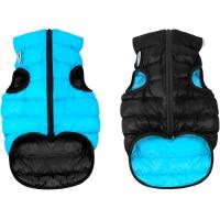 Курточка для животных Airy Vest двусторонняя S 40 чёрно-голубая Фото