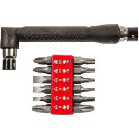 Набор бит Top Tools прецизионные, с держателем, 13 шт Фото