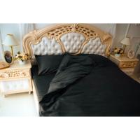 Постельное белье MirSon Сатин Premium Corner Iron grey 143х210 полуторный Фото