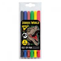 Фломастеры Yes Jurassic World, 6 кольорів Фото