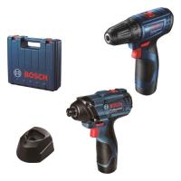 Набор электроинструментов Bosch електичних GSR 120-LI+GDR 120-LI+2 АКБ 1,5Ah Фото