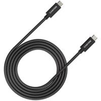 Дата кабель Canyon USB-C to USB-C 2.0m UC-42 5A 240W(ERP) E-MARK,blac Фото
