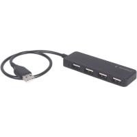Концентратор Gembird USB 2.0 4 ports black Фото