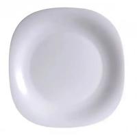 Тарелка Vittora Blanco Square Dinner 24 см Фото