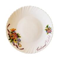 Тарелка Vittora "Фіалки" Wave Dinner 22 см Фото