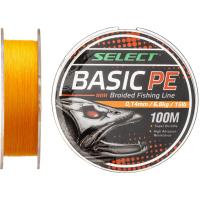 Шнур Select Basic PE 150m Помаранч 0.12mm 12lb/5.6kg Фото