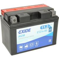 Аккумулятор автомобильный EXIDE AGM 11,2Ah (+/-) (205EN) Фото