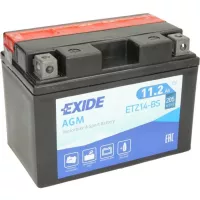 Акумулятор автомобільний EXIDE AGM 11,2Ah (+/-) (205EN) Фото
