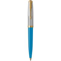 Ручка кулькова Parker 51 Premium Turquoise GT BP Фото