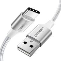 Дата кабель Ugreen USB 2.0 AM to USB-C 2.0m 3.0A 18W US288 White Фото