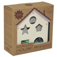 Розвиваюча іграшка Tigres ECO сортер Магічний будинок, ELFIKI Фото