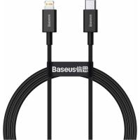 Дата кабель Baseus USB-C to Lightning 1.0m 20W Superior Series Black Фото