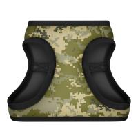 Шлей для собак WAUDOG Clothes с QR паспортом "Милитари" XS2 Фото