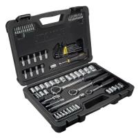 Набір інструментів Stanley Maxi-Drive торцевих 1/4", 3/8", 1/2", 80 предм. Фото