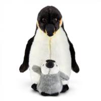 М'яка іграшка Keycraft Пінгвін з дитинчам 26 см Фото