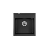 Мийка кухонна GRANADO MERIDA black shine Фото