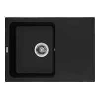 Мийка кухонна GRANADO SALAMANKA black shine Фото