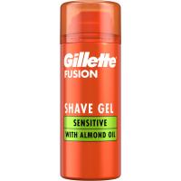 Гель для бритья Gillette Fusion Для чутливої шкіри 75 мл Фото