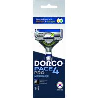 Бритва Dorco Pace 4 Pro для чоловіків 4 леза 1 шт. Фото
