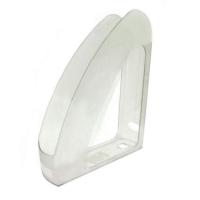 Лоток для бумаг Economix вертикальный с передней стенкой Радуга пластик, ды Фото