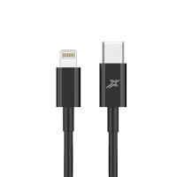 Дата кабель Grand-X USB-C to Lightning 12W CL-03B Black Фото