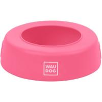 Посуд для собак WAUDOG Silicone Миска-непроливайка 750 мл рожева Фото
