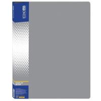 Папка с файлами Economix А4 с 30 файлами, серая Фото
