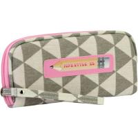 Пенал Cool For School 1 відділення з ремінцем Сірий Фото