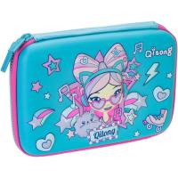 Пенал Cool For School 1 отделение с органайзером голубой Фото