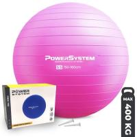 М'яч для фітнесу Power System PS-4011 Pro Gymball 55 см Pink Фото
