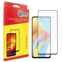 Скло захисне Dengos Full Glue Oppo A98 5G (black) Фото