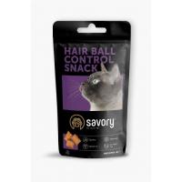 Лакомство для котов Savory Snack Hair ball Contro 60 г (для контроля образова Фото