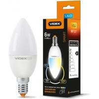 Лампочка Videx LED з регулюванням колірності C37eC3 6W E14 220V Фото