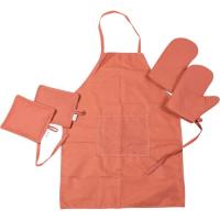 Фартук MirSon Набор 15-1511 Federica бязь две прихватки + две пе Фото