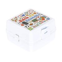 Ланч-бокс Irak Plastik Білий Фото