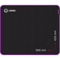 Коврик для мышки Lorgar Main 315 Black/Purple Фото
