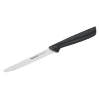 Кухонный нож Tefal ColorFood зубчастий 10 см Чорний Фото