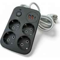 Сетевой фильтр питания XoKo XK-SP-4-2-1-BK Фото