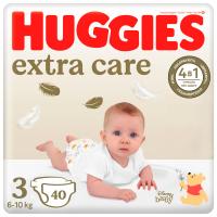 Підгузки Huggies Extra Care Size 3 (6-10 кг) 40 шт Фото