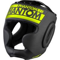 Боксерский шлем Phantom APEX Full Face Neon One Size Black/Yellow Фото